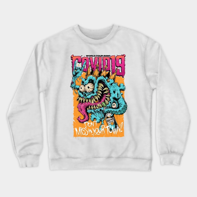 World Tour Crewneck Sweatshirt by Ottyag